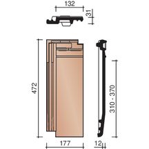 Tuile Actua Koramic tuile actua brun koramic wienerberger 472x303 mm koramic Tuile Actua Koramic tuile actua brun koramic wienerberger 472x303 mm koramic