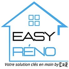 Logo Easy Réno : Votre solution clés en main by C2R