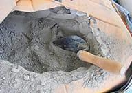 Du béton sec en sac