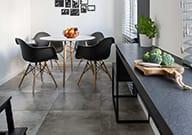 Carrelage imitation béton