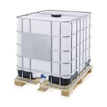 Cuve IBC 1000 litres – noir – palette acier ou plastique – nettoyé