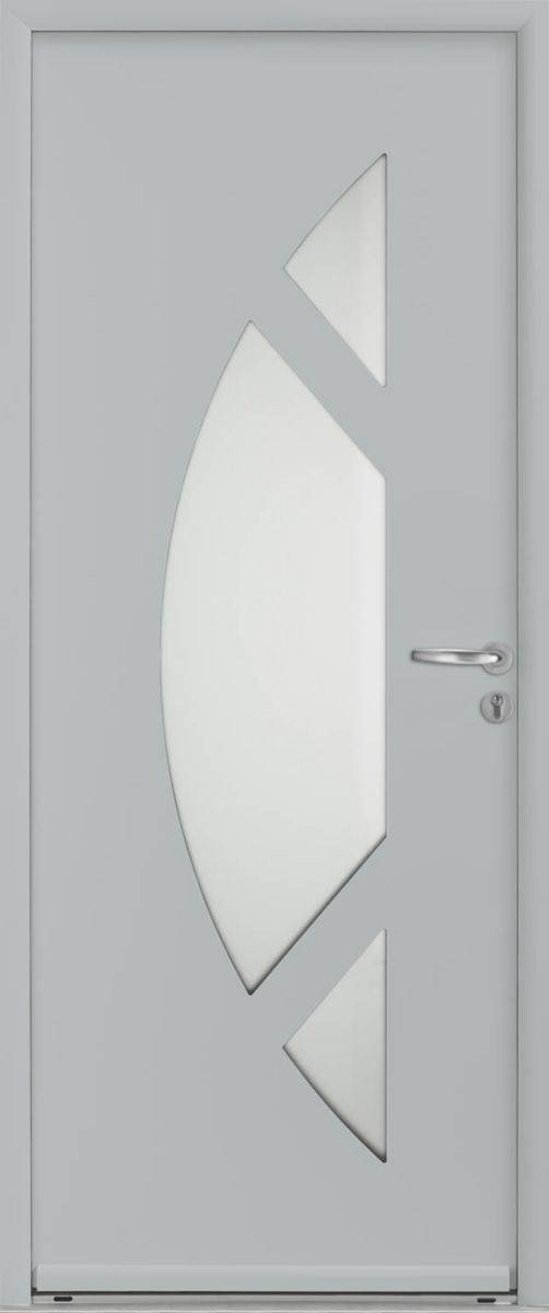 Gimm Porte D Entree Aluminium Tempo Modele Osnium Point P