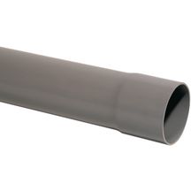 Tube Sotrabat+ NF ME - PVC gris - ép. 3 mm - Ø 100 mm - L. 4 m