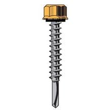 Vis Têtalu P1 auto perceuse TK12 pour support bois - Ø 6,3x100 mm - sachet de 100 pcs