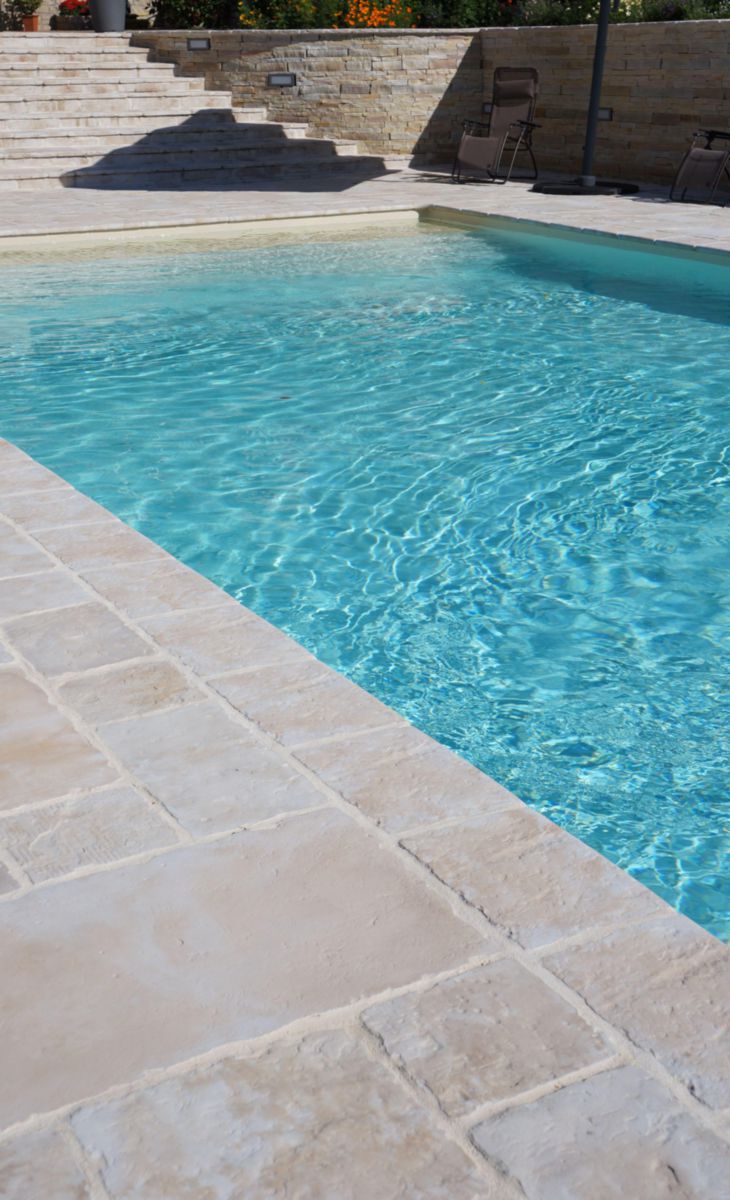 Bradstone Margelle Manoir Droite Pierre Reconstituee Fabemi