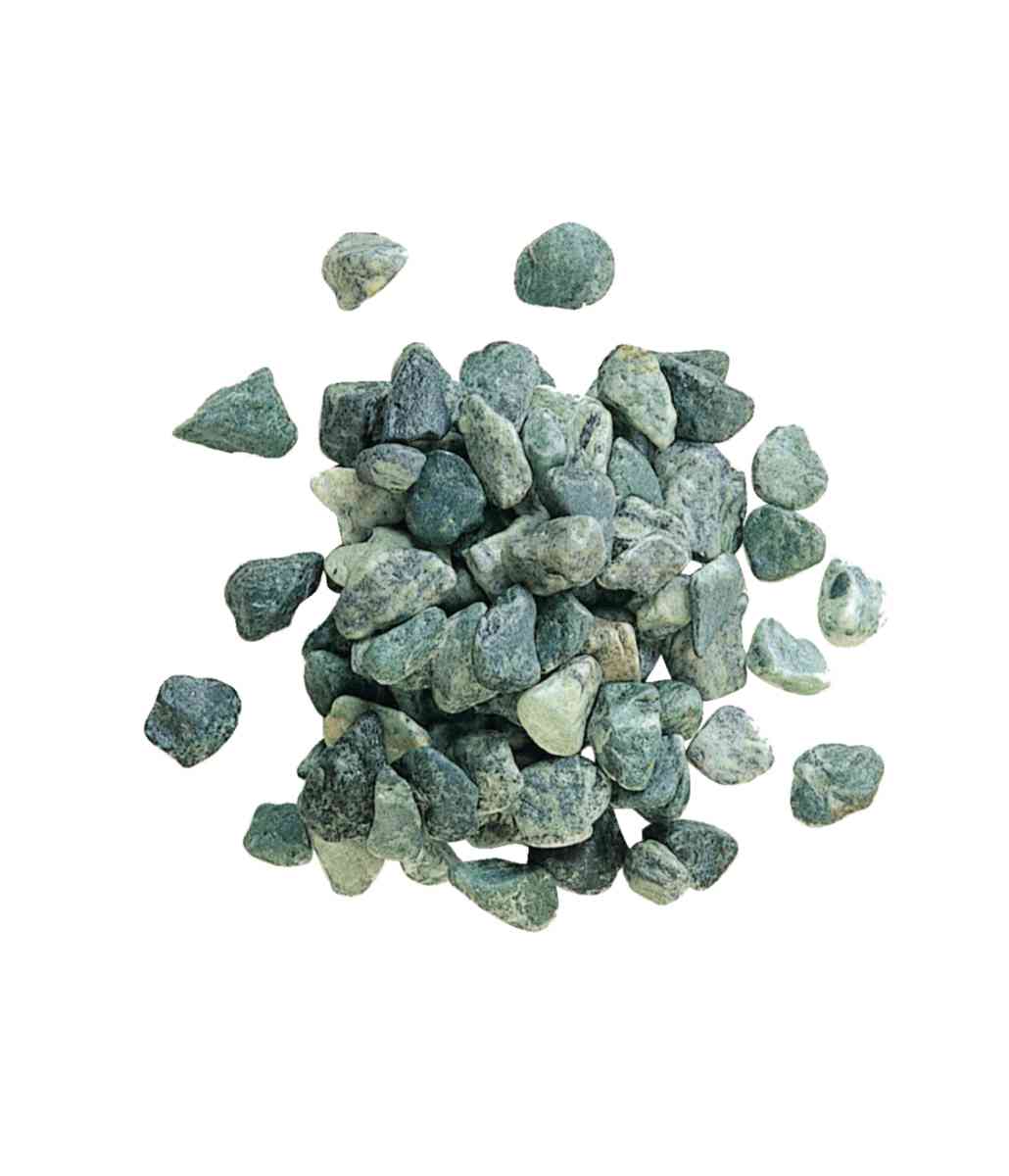 GRANULATI ZANDOBBIO Gravillon roulé 7/15 teinte verde alpi