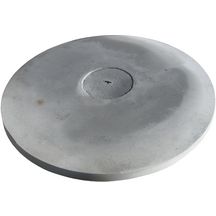 Couvercle pour buse de puits avec tampon rond diamètre 35mm diamètre 1000mm épaisseur 6cm armature renforcée