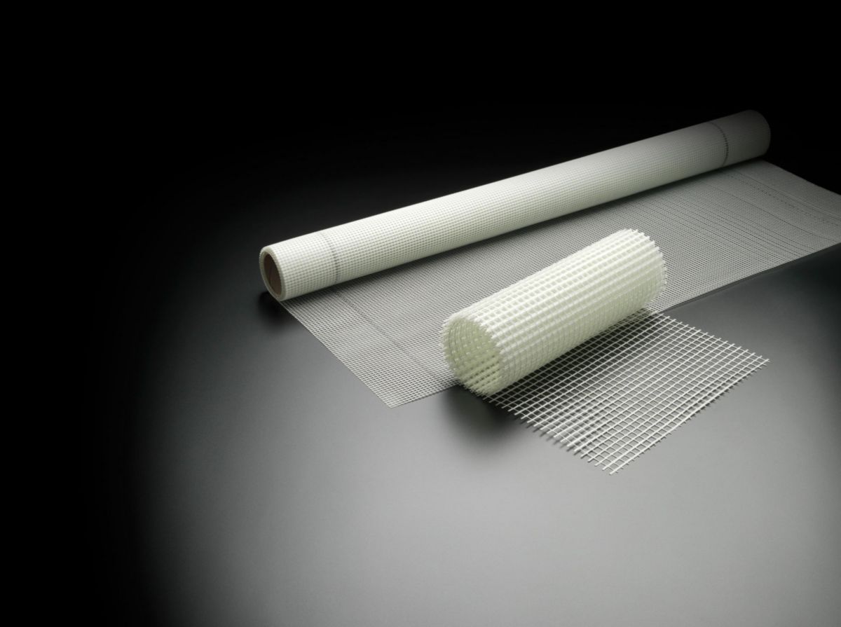 CATNIC Trame fibre de verre blanc maille 10x10 mm rouleau de 50x1 m POINT.P