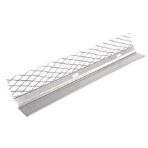 Profilé stop enduit pour enduit ép. 25 mm métal déployé L. 3 m