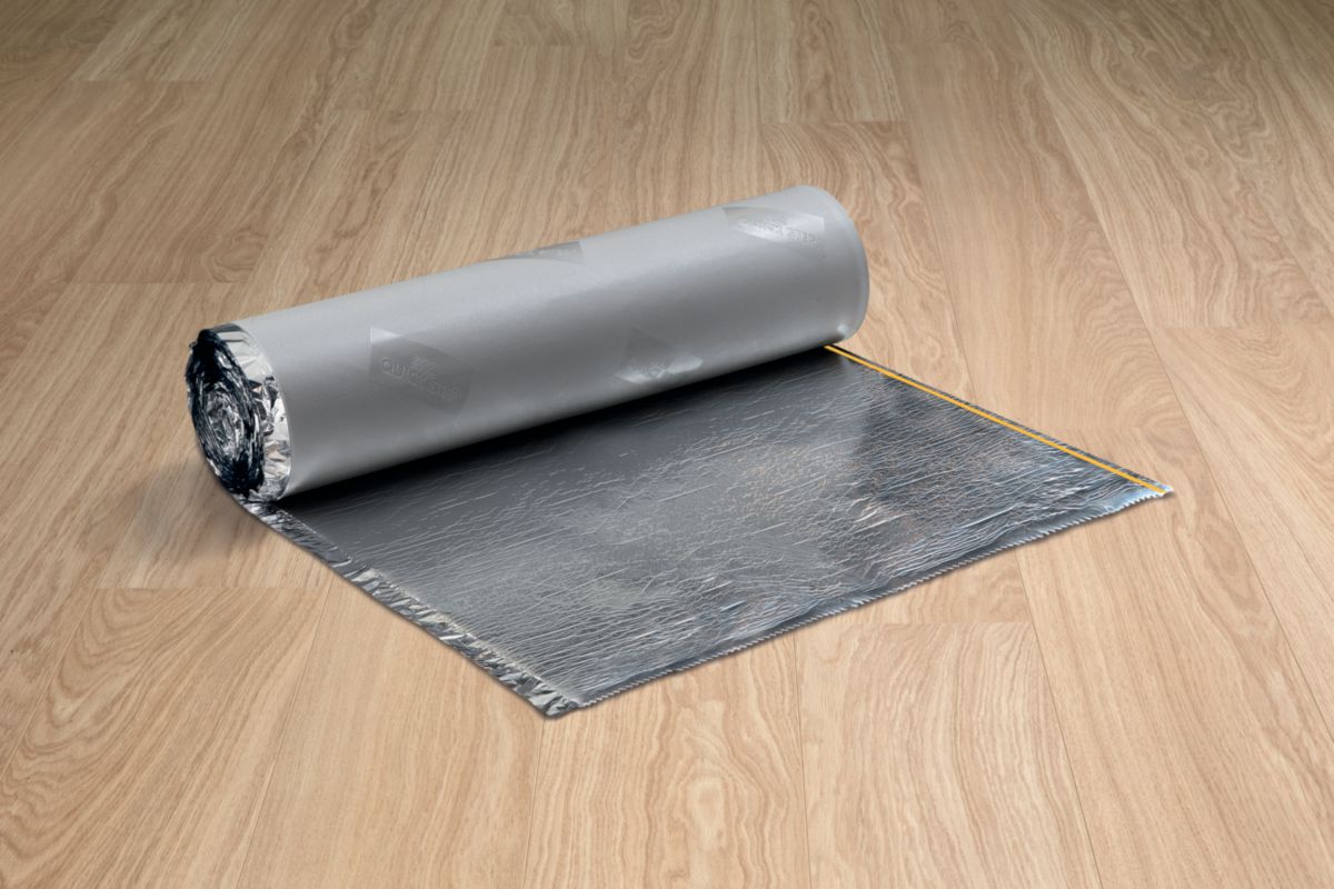 Quick Step Sous Couche D Isolation Acoustique Basic Plus Rouleau 15x1 M Ep 2 Mm Point P