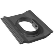 Tuile à douille système Durovent noir pour Perspective universelle  Réf: 10037426 ( ancienne Réf : PX02045 )