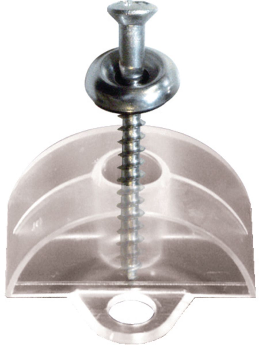 Kit De Fixation Pour Plaque Ondulée Grandes Ondes ONDULINE - Kit de fixation PO - boîte de 20 pièces - Tirefond + pontet +  plaquette profilée | POINT.P