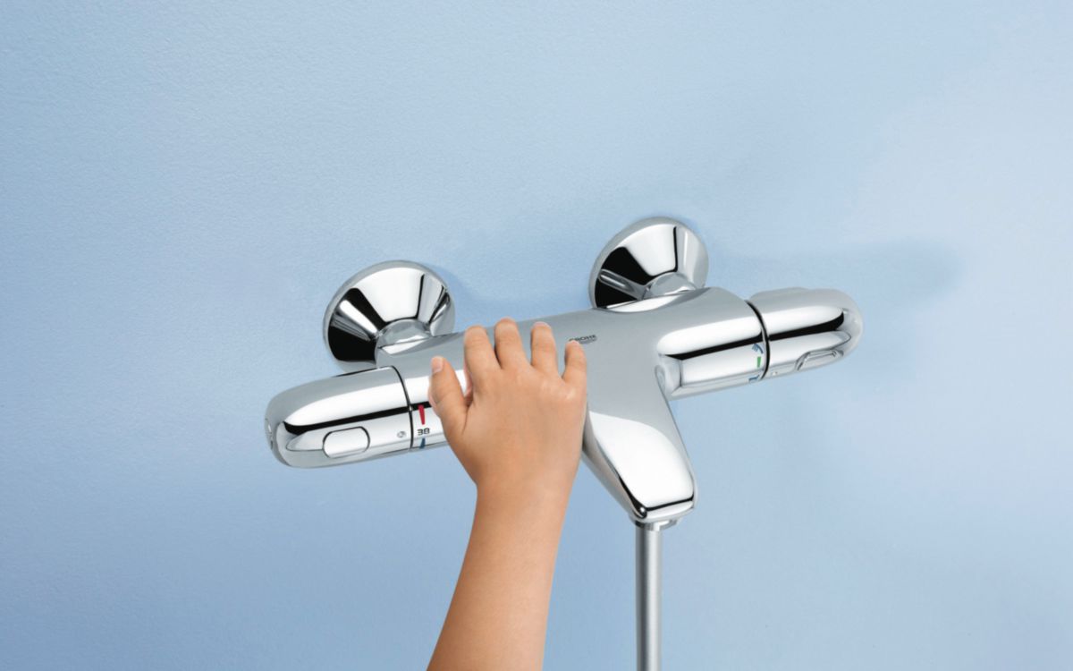 GROHE Mitigeur bain/douche thermostatique GROTHERM 1000 NF C3 réf