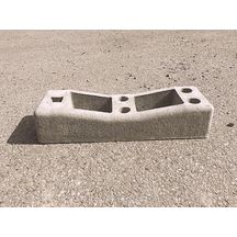 Plot en béton - 655x135x210 mm - poids 24 kg