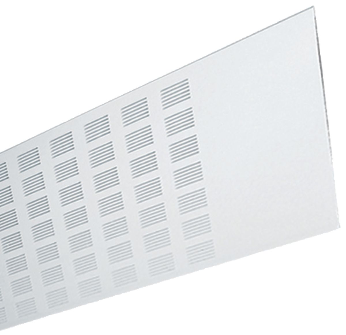 PLACO - Dalle de plafond acoustique Gyptone Activ' Air Quattro 20 - bord  droit A - blanc - 600x600 mm - ép. 10 mm