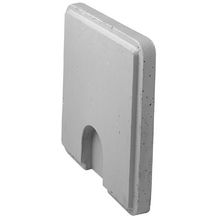 Couvercle béton RC25 pour emboîtement ext 31x31 cm ép, 3,5 cm