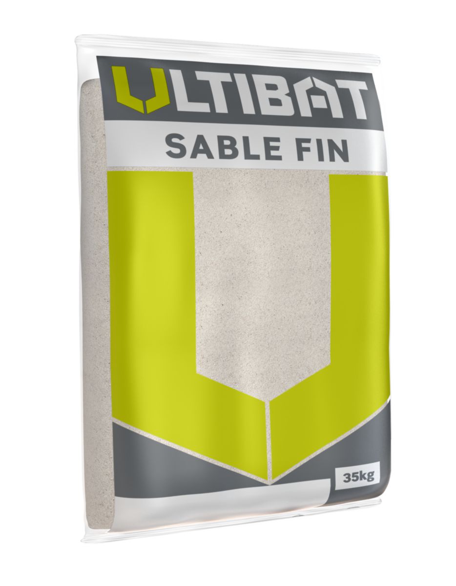 ULTIBAT - Sable fin blanc 0/1 - sac de 35 kg