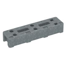Plot plastique pour clôture de chantier - 770x133x385 mm - 14 kg