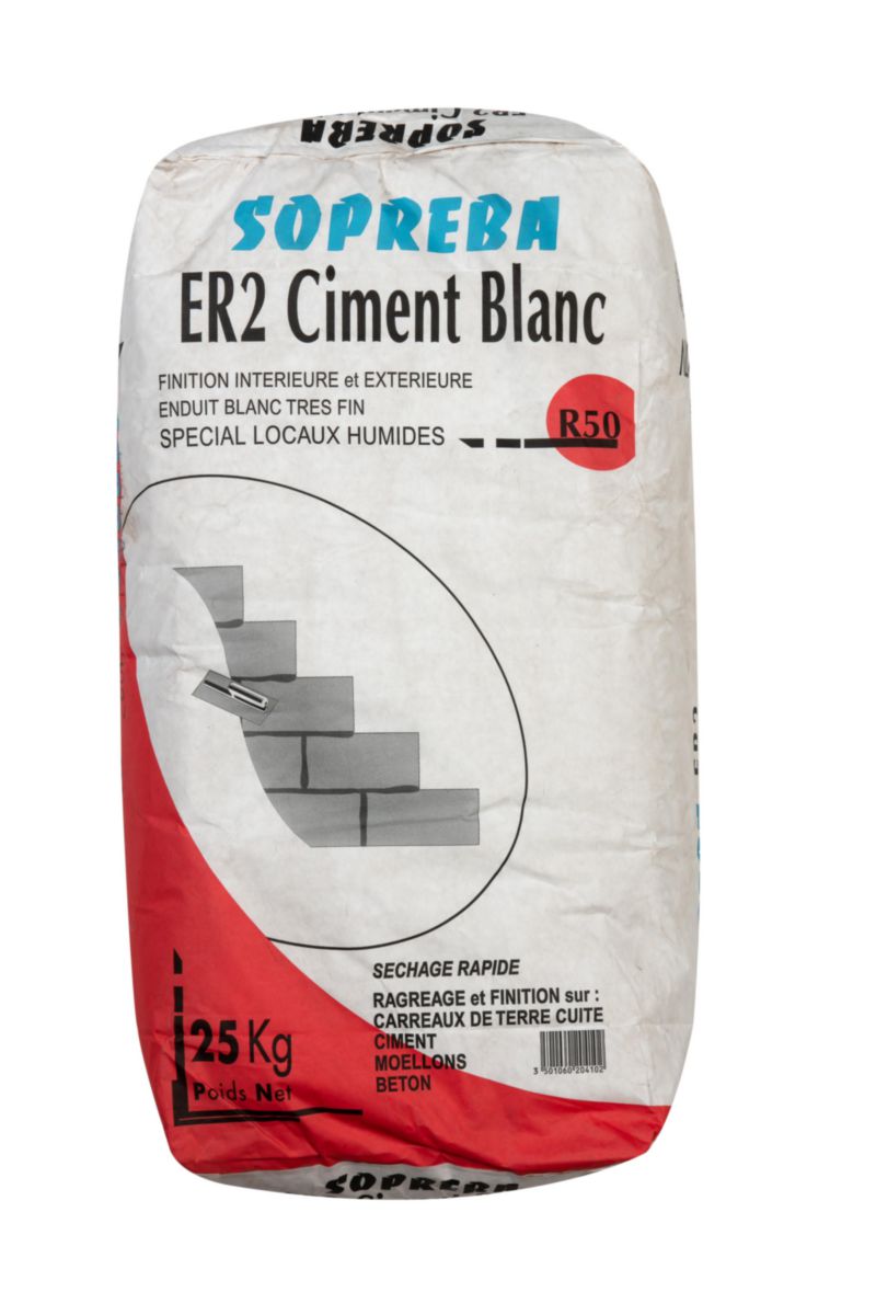 CIMENT BLANC 25KG