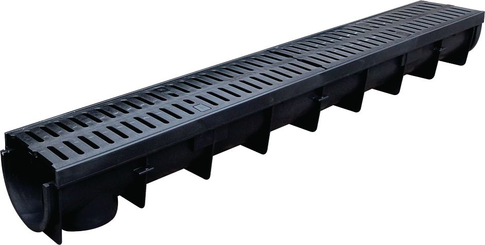 STORA DRAIN - Caniveau Stora Ellipse 100 hauteur 110 + grille