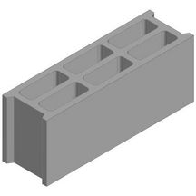 Bloc béton creux B40 - 500x150x200 mm