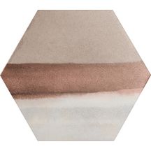 ZYX - Carrelage hexagonal sol/mur intérieur Matter - grès