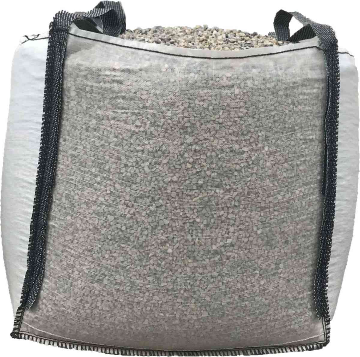 PRADIER Gravier décoration blanc calcaire big bag tonne