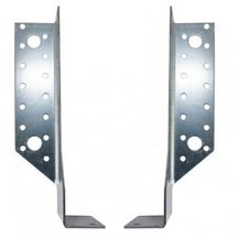Sabot deux éléments SDE340/30 droite - acier galvanisé - 30x138x84 mm