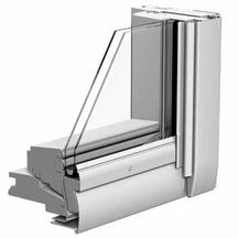Vitrage confort 24mm IPL VELUX C02 0076FG pour Fenêtre fabriquée après 01.02.2006 Uw: 1,2W/(m2,K) Exception 486x726 mm