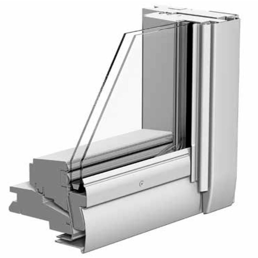 Vitrage standard 24mm IPL M04 0054F Uw: 1,4W/(m2,K) Classique 704x884 mm