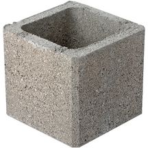 Bloc pilier - béton - 30x30x25 cm