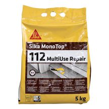 Mortier de réparation/ragréage Sika Monotop-112 MultiUse Repair - 4 sacs de 5 kg