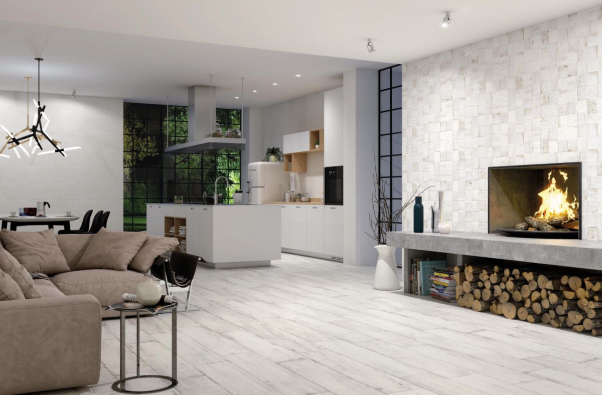 Naxos Carrelage Sol Interieur Gres Cerame Chamarel White
