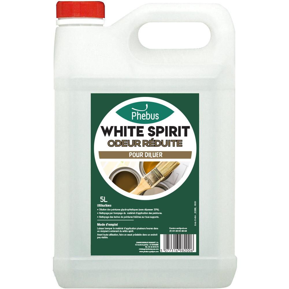 White Spirit Pour Enlever Peinture Sur Carrelage PHEBUS - White spirit odeur réduite - bidon de 5 l | POINT.P