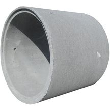 Buse de puits en béton non armé diamètre 800mm hauteur 1,00m non perforée