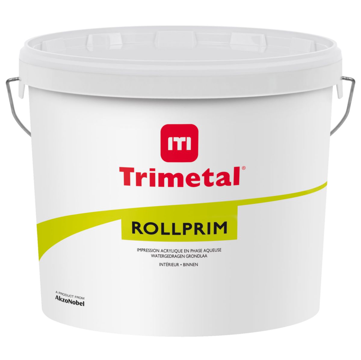 Trimetal Primaire Acrylique Intérieur Rollprim Blanc Pot De 15
