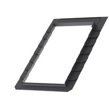 Raccord EDL pour fenêtre de toit CK02 55x78 cm pose traditionnelle sur ardoises gris anthracite EDL CK02 0000