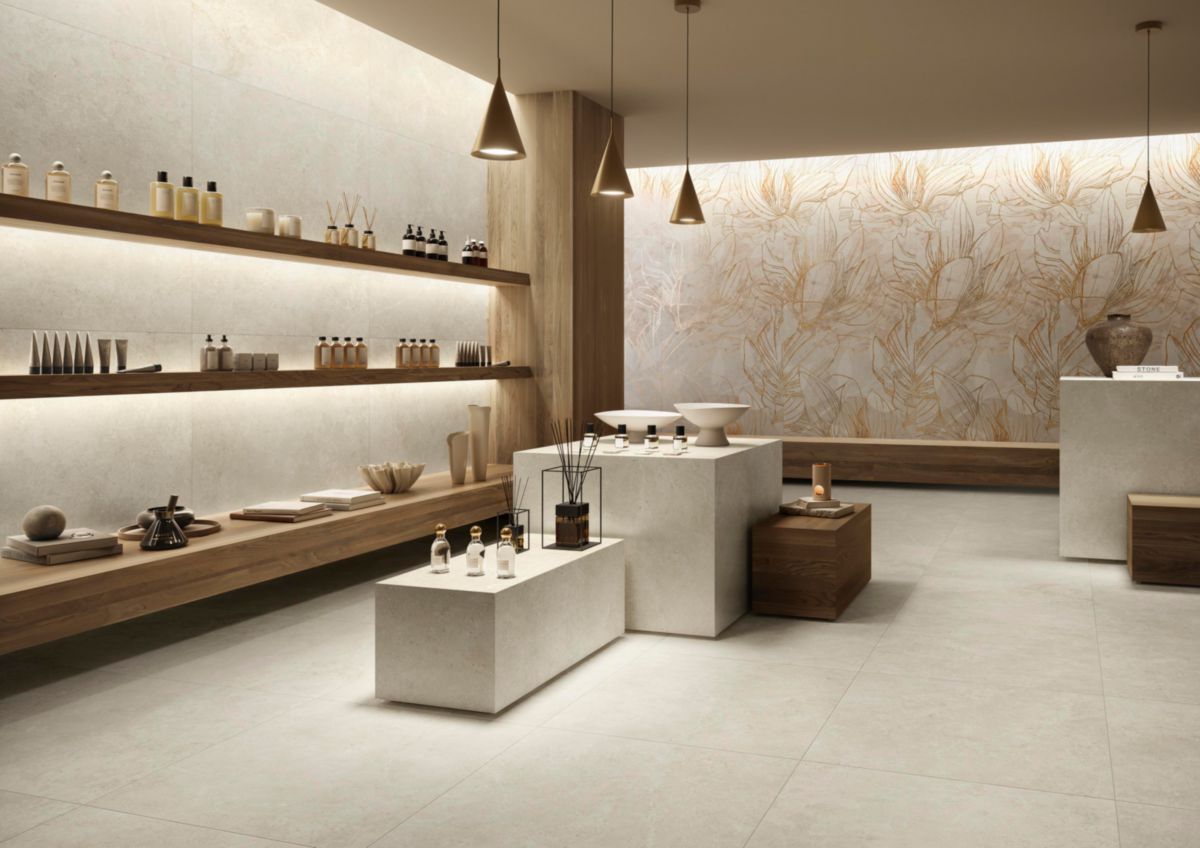 Grès cérame émaillé Century Rocknest maplerock naturale plinthe 5,4 x 60 cm 0142102