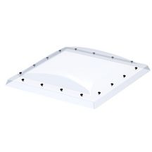 Coupole transparente ISD 0000A pour fenêtre toiture plate CFP ou CVP - 120x120 cm