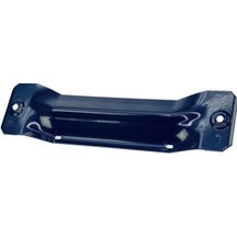 Arrêt de neige pour couverture bac acier nervuré Sentineige - acier galvanisé laqué RAL 7022 - 3x29x283 mm - Vendu en boîte de 25 pièces 