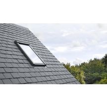 Raccord EDL pour fenêtre de toit CK02 55x78 cm pose traditionnelle sur ardoises gris anthracite EDL CK02 0000