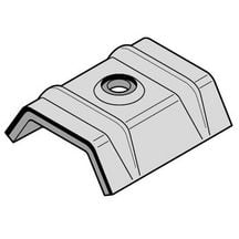 Cavalier Vulco aluminium prélaqué type EV RAL 8012 boîte de 100 Réf: 111105054