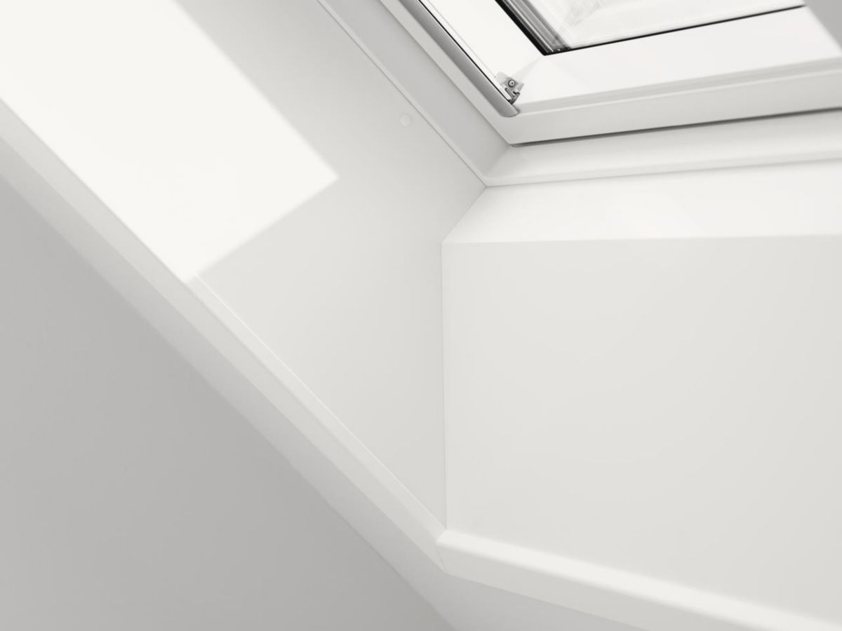 Habillage intérieur LSB 2000 pour fenêtre de toit MK08 - blanc - pour ép. sous-toiture 170-330 mm