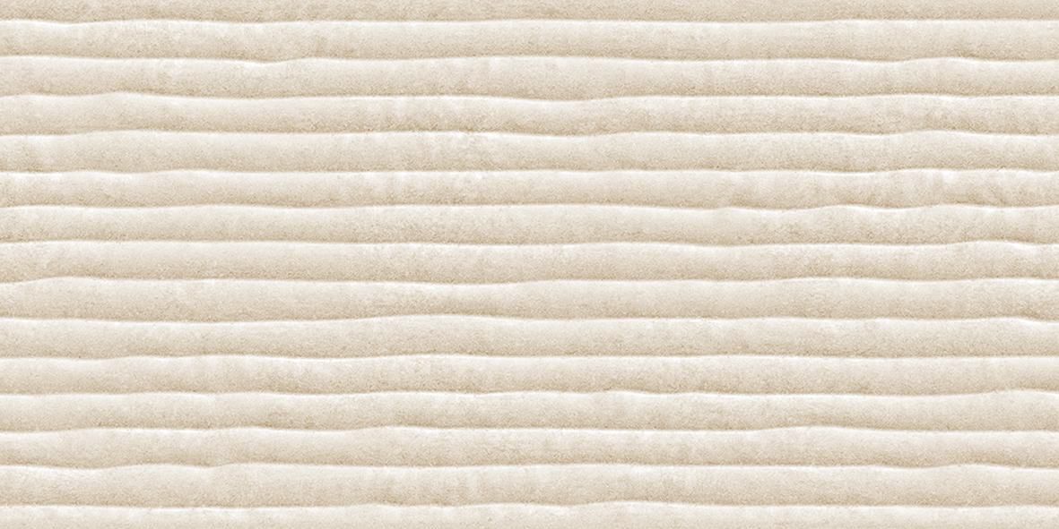 Faïence murale Techstone - décor blanc - 30x60 cm - 9,5 cm