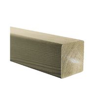 Lambourde pin sylvestre - traité classe 4 vert - L. 4,2 m - 45x70 mm
