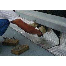 Chape souple étanchéité Mammouth SBS Alu Flam Soprema rouleau 8x1 m