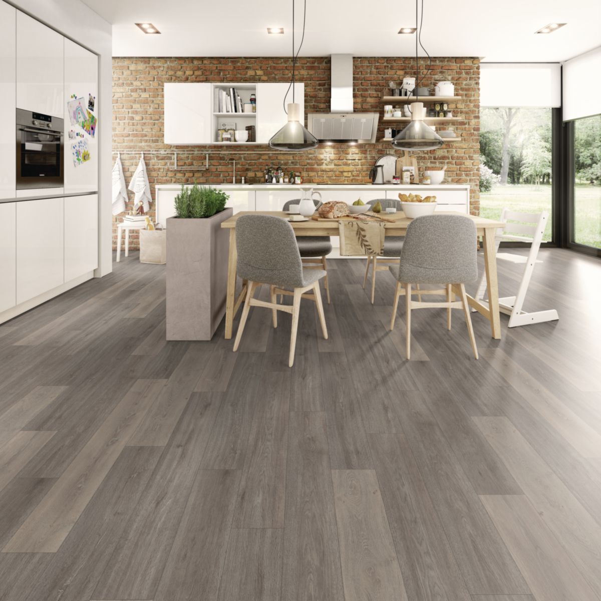 ARTE HOME - Sol intérieur stratifié Silence 10+10/310 - chêne gris ARTE HOME - Sol intérieur stratifié Silence 10+10/310 - chêne gris
