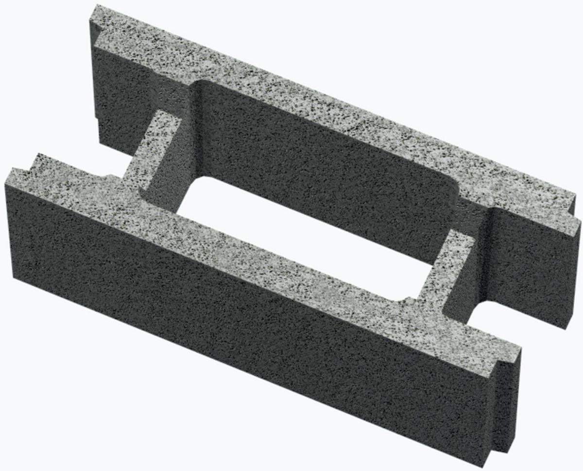 Bloc De Coffrage Béton 500x200x200 Mm SEAC - Bloc de coffrage béton - 500x200x200 mm | POINT.P