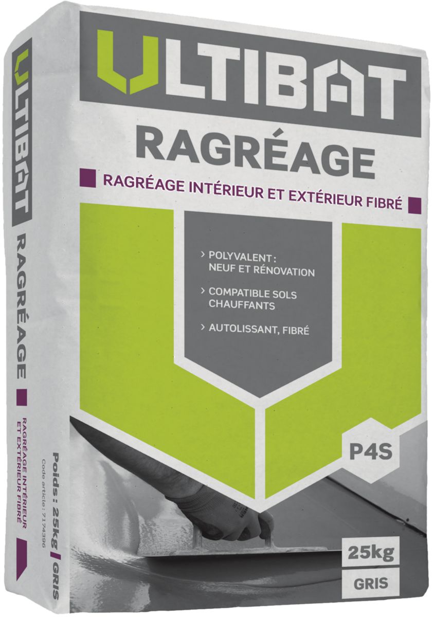 Ragreage Sol Autolissant Interieur 25kg ❘ Bricoman