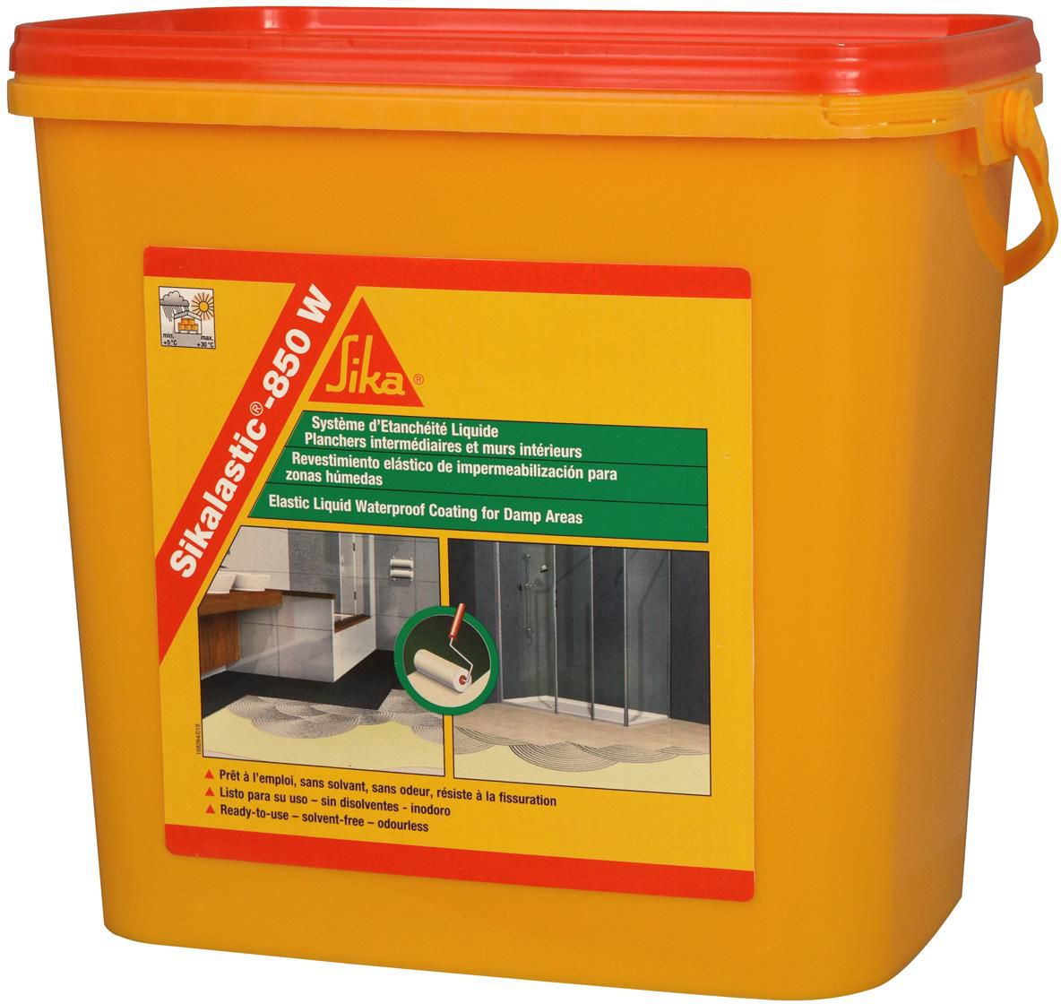 Sika Revetement Etanche Souple Sikalastic 850 W Jaune Paille